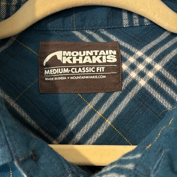 Mountain Khakis Owen plaid flannel button up shirt. Sz Men’s Md. Great condition - Picture 4 of 8